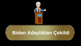 Biden adaylıktan çekildi, Kamala Harris'i destekleyeceğini açıkladı