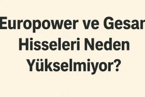 eupwr ve gesan neden yükselmiyor