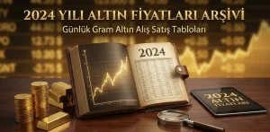 2024 yılı altın fiyatları arşivi