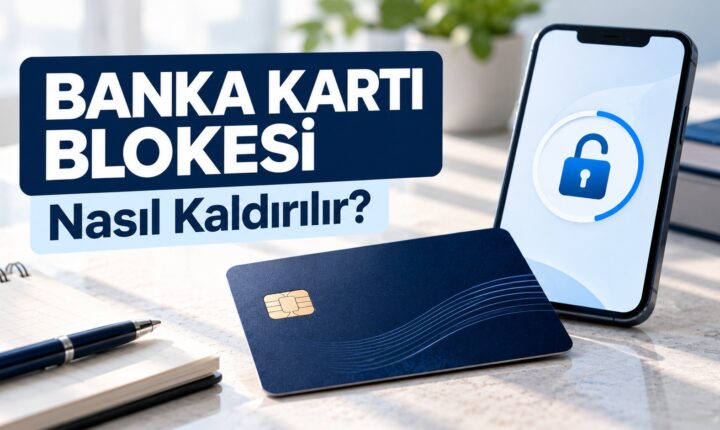 Banka kartı blokesi nasıl kaldırılır