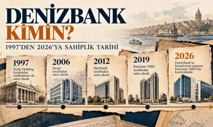DenizBank'ın 1997–2026 arasındaki sahipleri