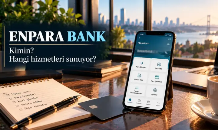 Enpara Bank kimin hangi hizmetleri sunuyor