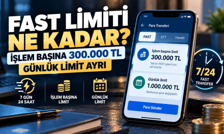 FAST limiti ve günlük işlem sınırı