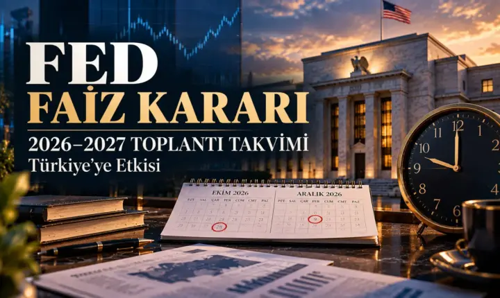Fed faiz kararı 2026 ve 2027 takvimi