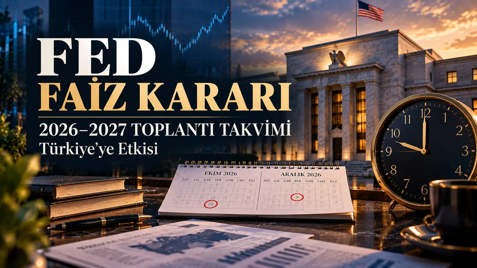 Fed faiz kararı 2026 ve 2027 takvimi