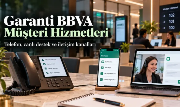 Garanti BBVA müşteri hizmetleri iletişim yolları
