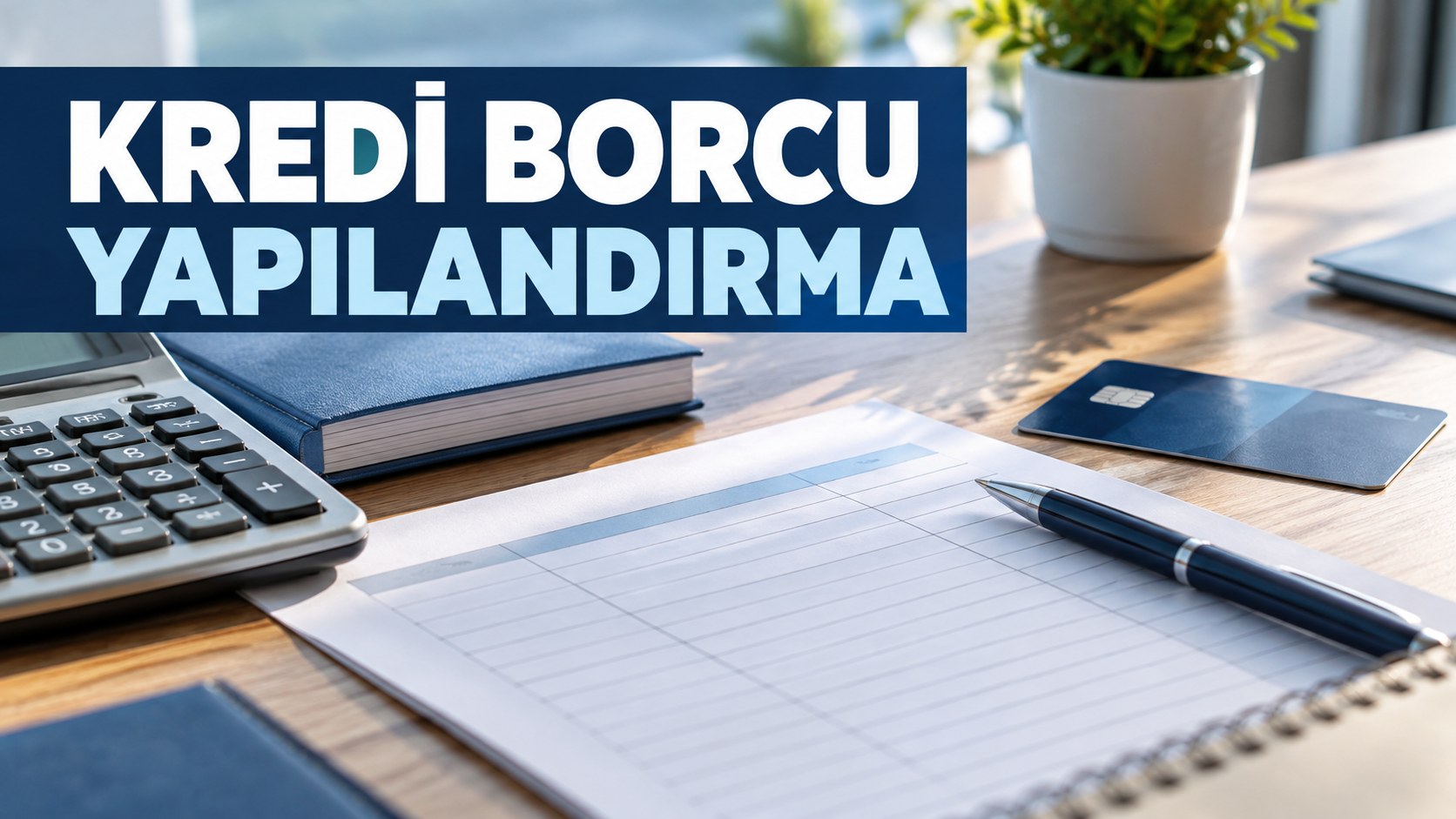 Kredi borcu yapılandırma ve taksit hesaplaması