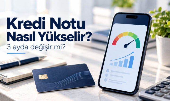 Kredi notu nasıl yükselir üç aylık plan