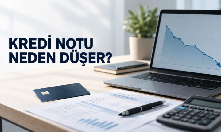 Kredi notunun düşmesini etkileyen nedenler