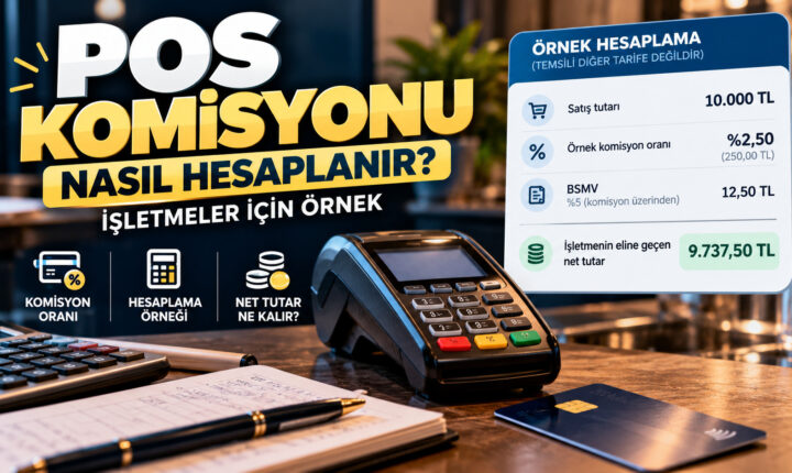 POS komisyon oranları nasıl hesaplanır