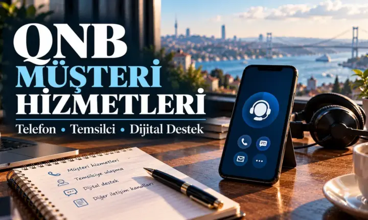 QNB müşteri hizmetleri numarası ve destek