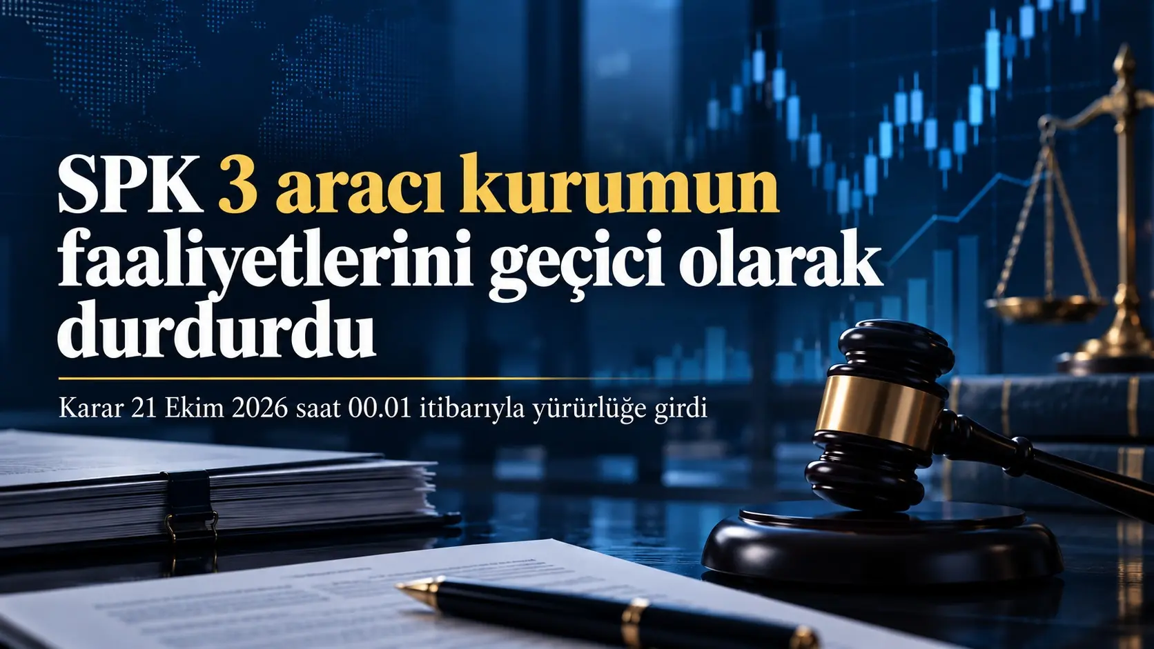 SPK üç aracı kurum kararı