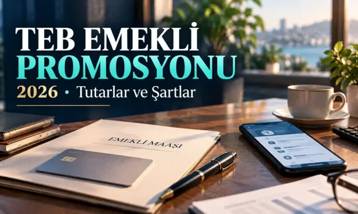TEB emekli promosyonu tutarları ve şartları