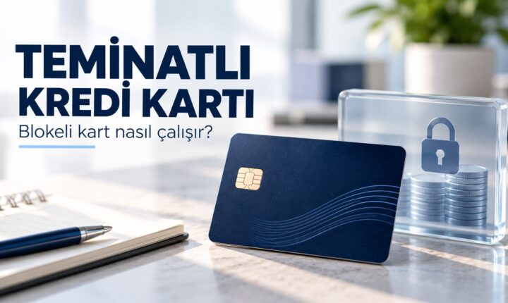 Teminatlı kredi kartı ve bloke edilen tutar
