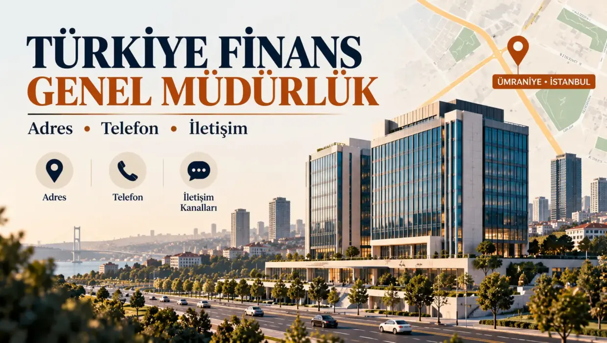 Türkiye Finans genel müdürlük iletişim rehberi