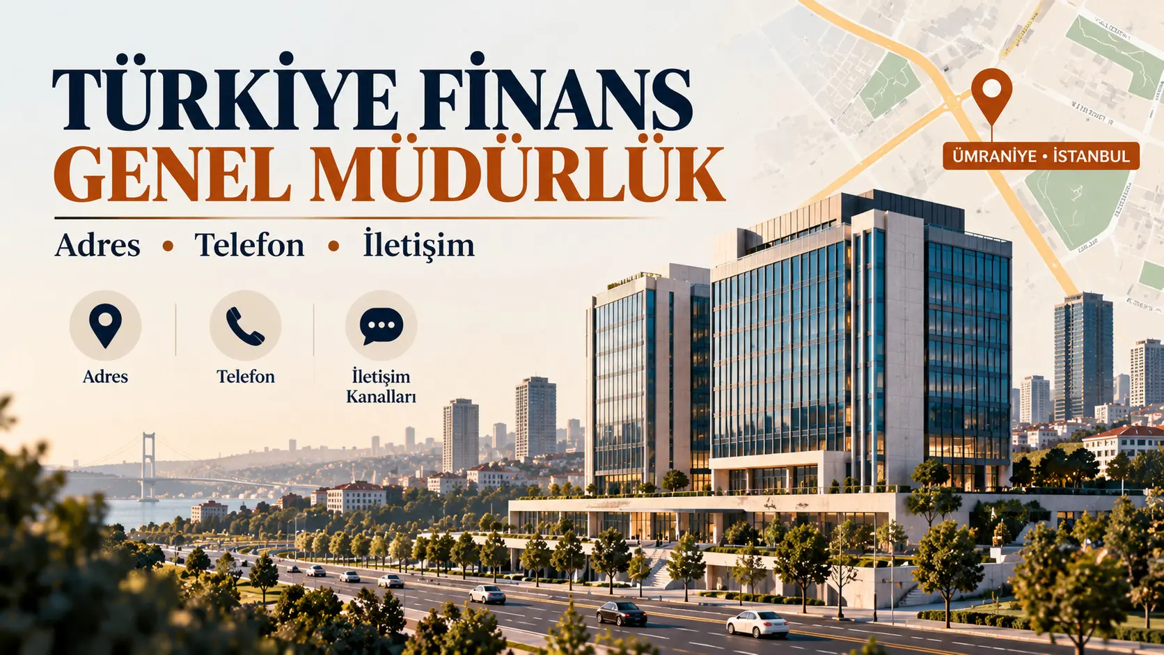 Türkiye Finans genel müdürlük iletişim rehberi