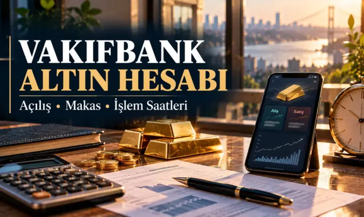 VakıfBank altın hesabı ve makas farkı