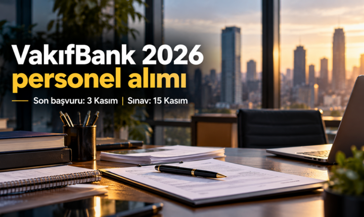 VakıfBank personel alımı 2026 başvuru tarihleri