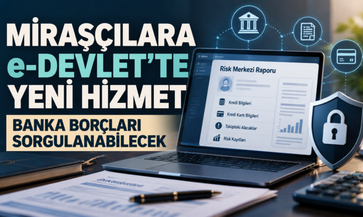 Mirasçılar için e-Devlet banka borcu sorgulama
