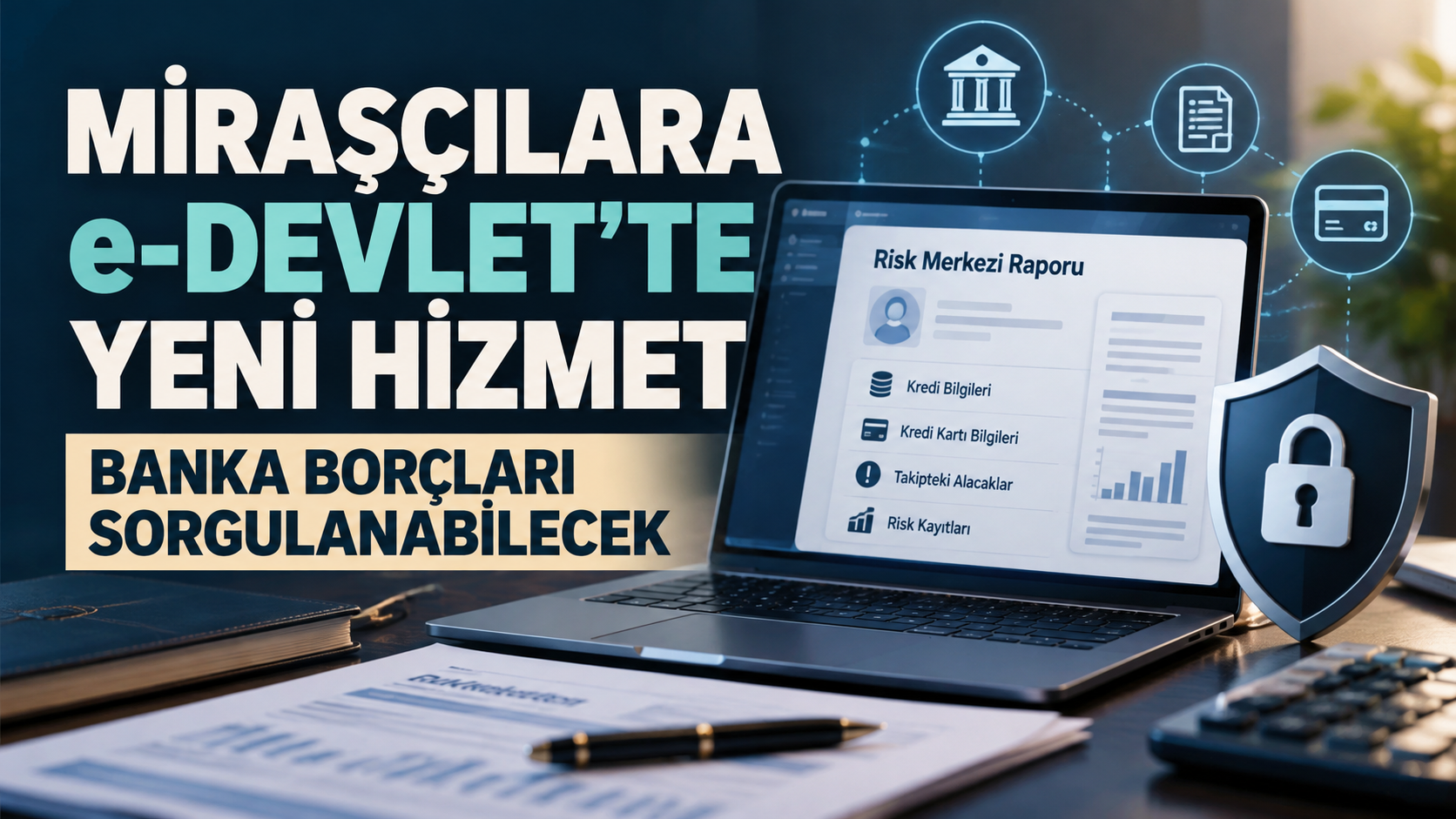 Mirasçılar için e-Devlet banka borcu sorgulama