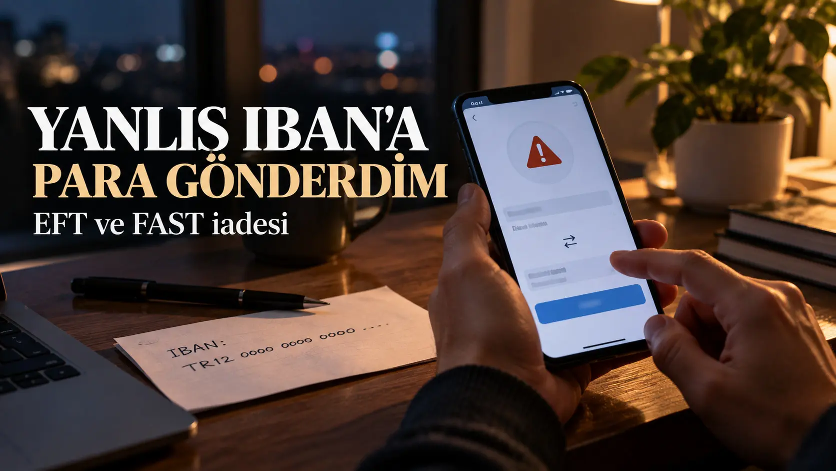 Yanlış IBAN EFT FAST iadesi