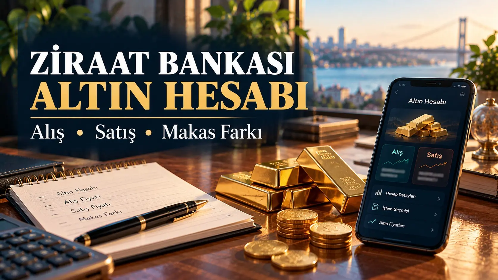 Ziraat Bankası altın hesabı makas farkı
